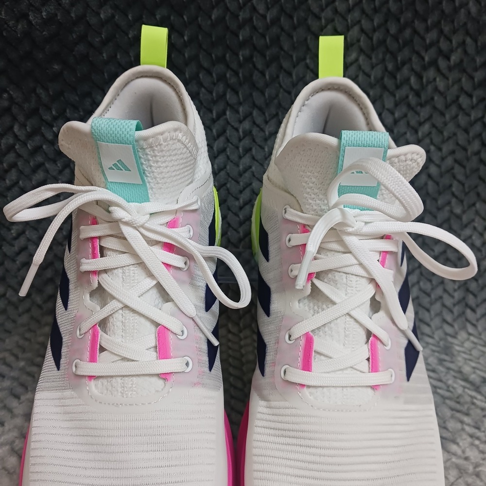 Adidas Crazyflight Mid White Purple Pink Women's Volleyball Shoes Size 10.5 - Picture 7 of 14